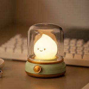 Mini Desktop LED Cute Night Lamp – Portable USB Rechargeable Table Light