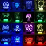 3D LED Gaming Setup RGB Lamp